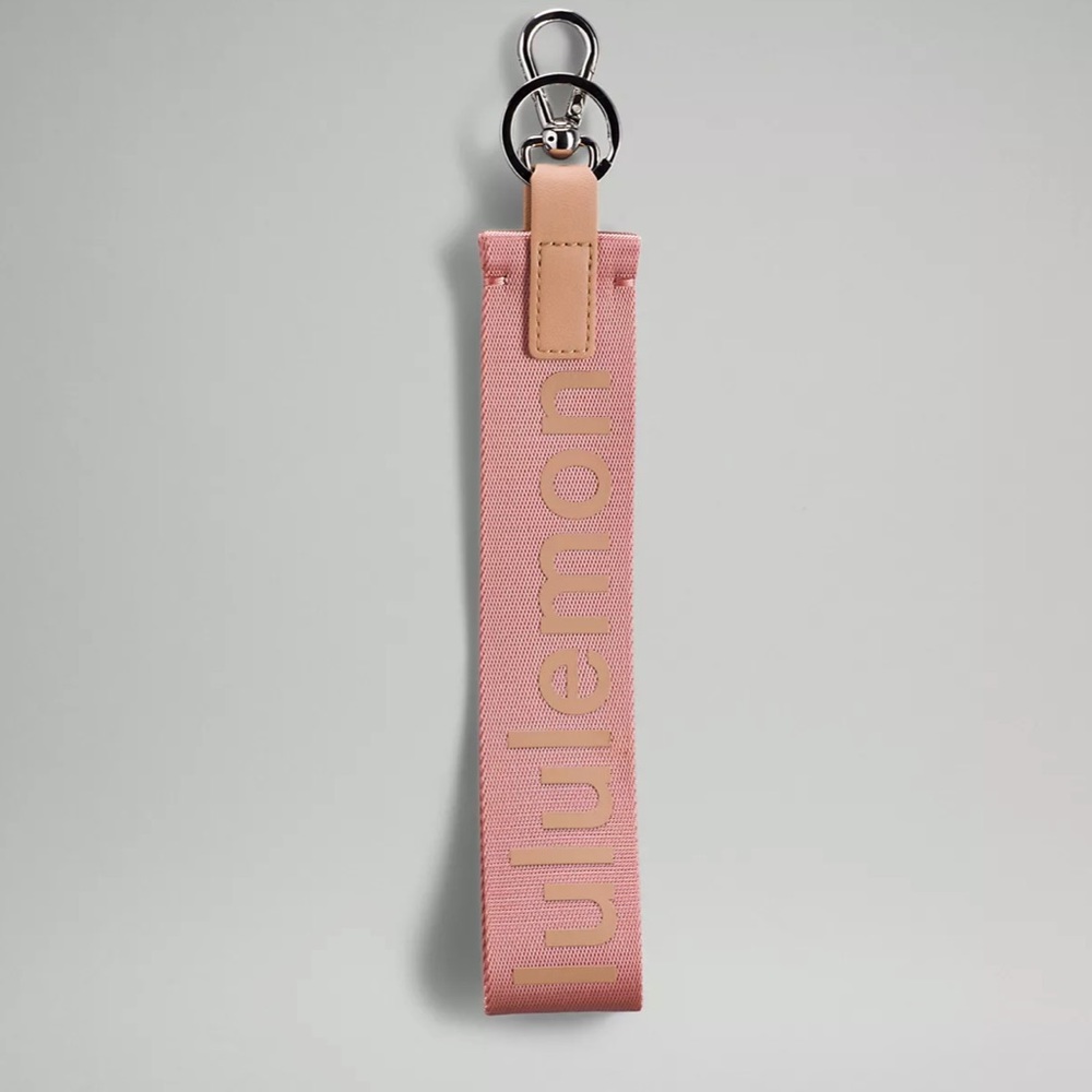 Lululemon Never Lost Key Chain -Pink Pastel/Pink Clay